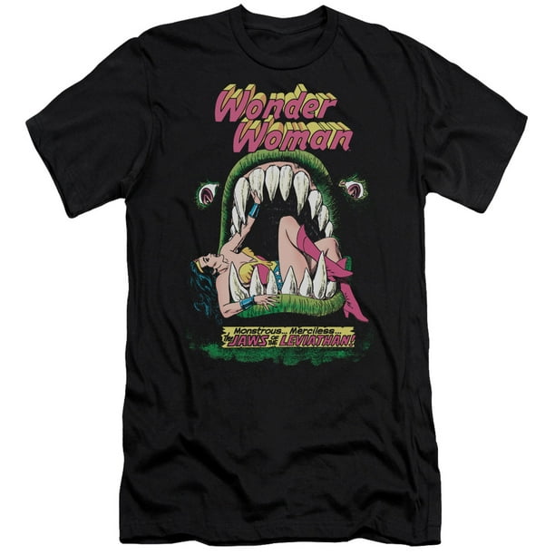 Jaws Adult V-Neck T-Shirt DC Comics 